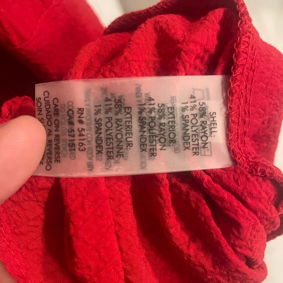 Calvin Klein red dress - Picture 3 of 6